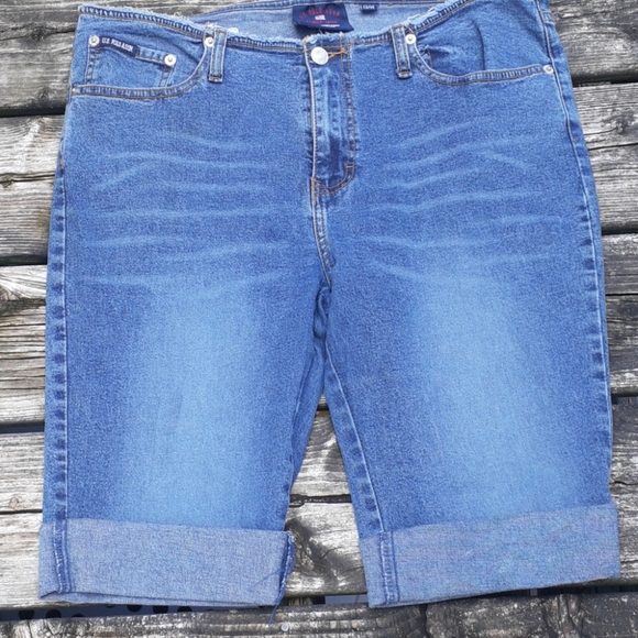 US Polo Assn Jean Shorts Size 13/14 - Picture 4 of 5